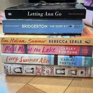 six amazing books! all good / okay condition